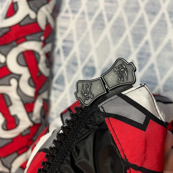 Burberry Monogram Print Puffer Winter Jacket - Picture 5 of 11